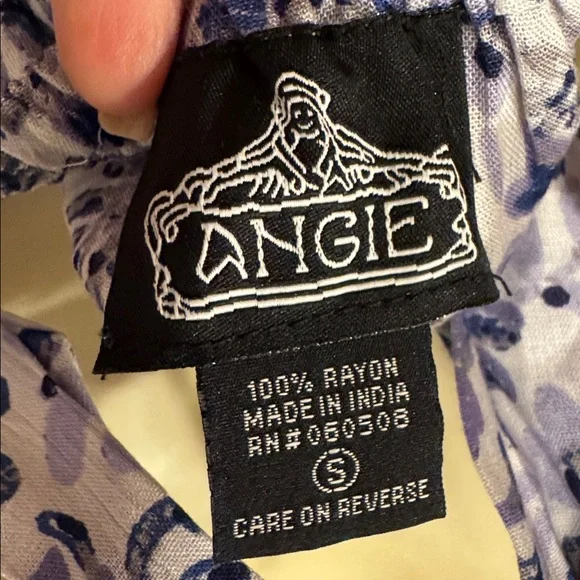 NWT Angie Lavender and Violet Floral Dress size S - Picture 6 of 9